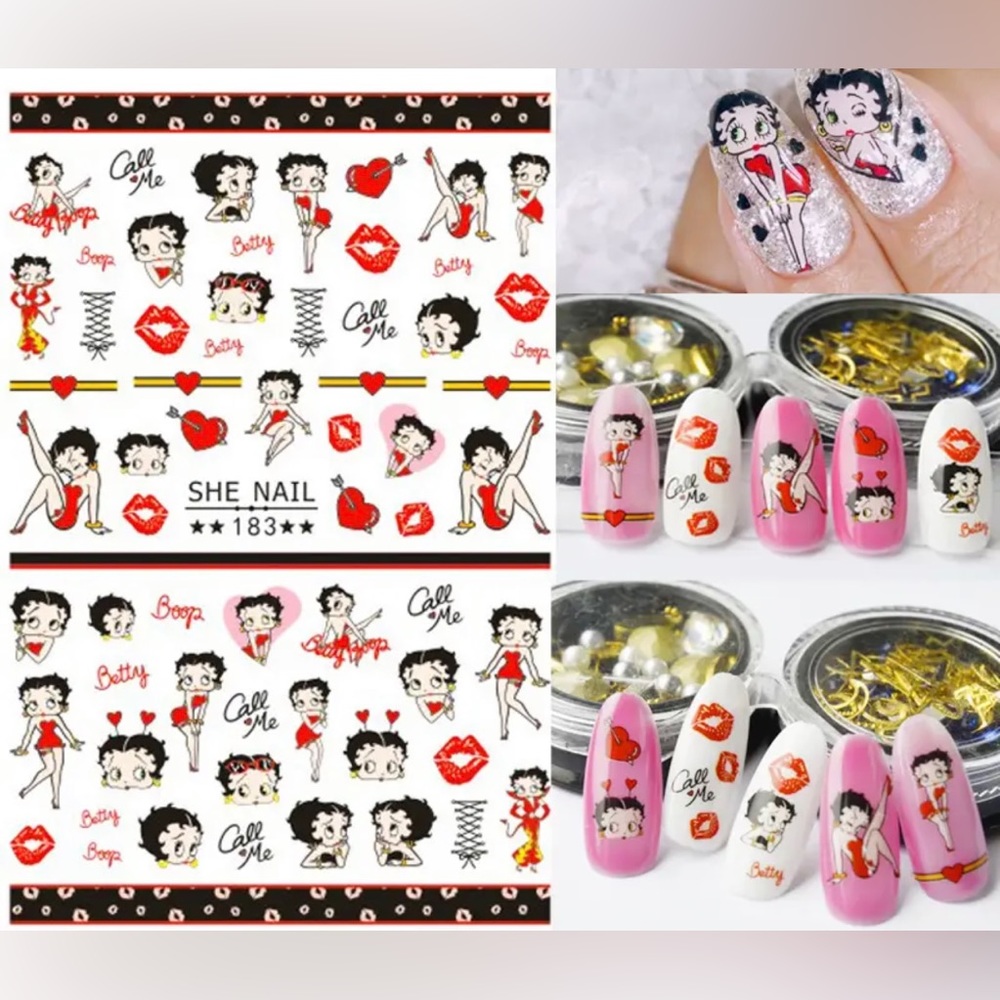 $1 NAIL STICKER SHEET. NEW. $1 WITH ANY $10 ORDER OR MORE